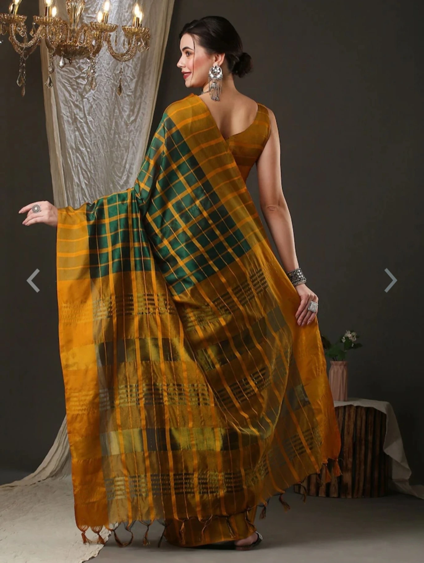 cotton silk saree - Image 2